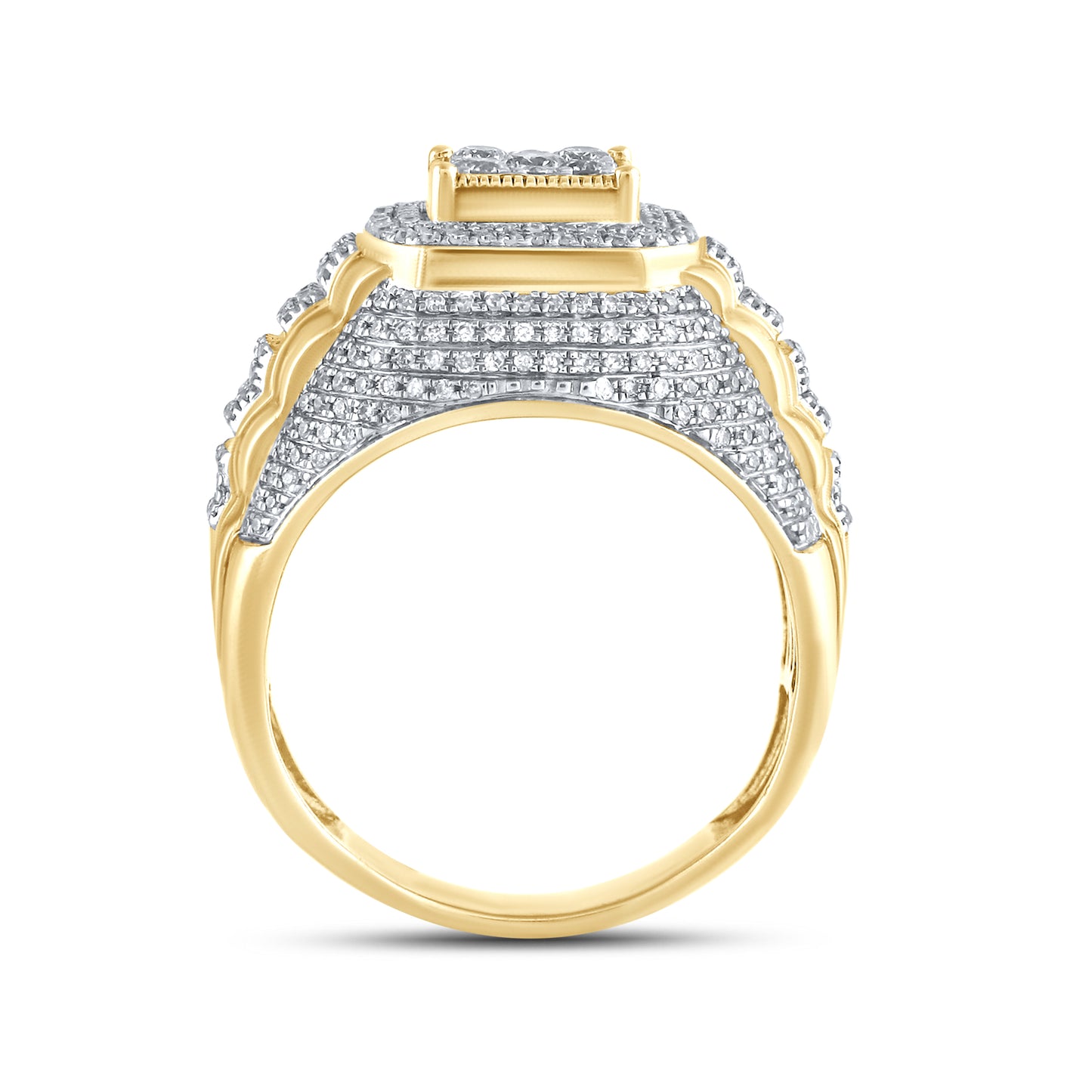 10kt Yellow Gold 1 CTW Men’s Diamond Ring