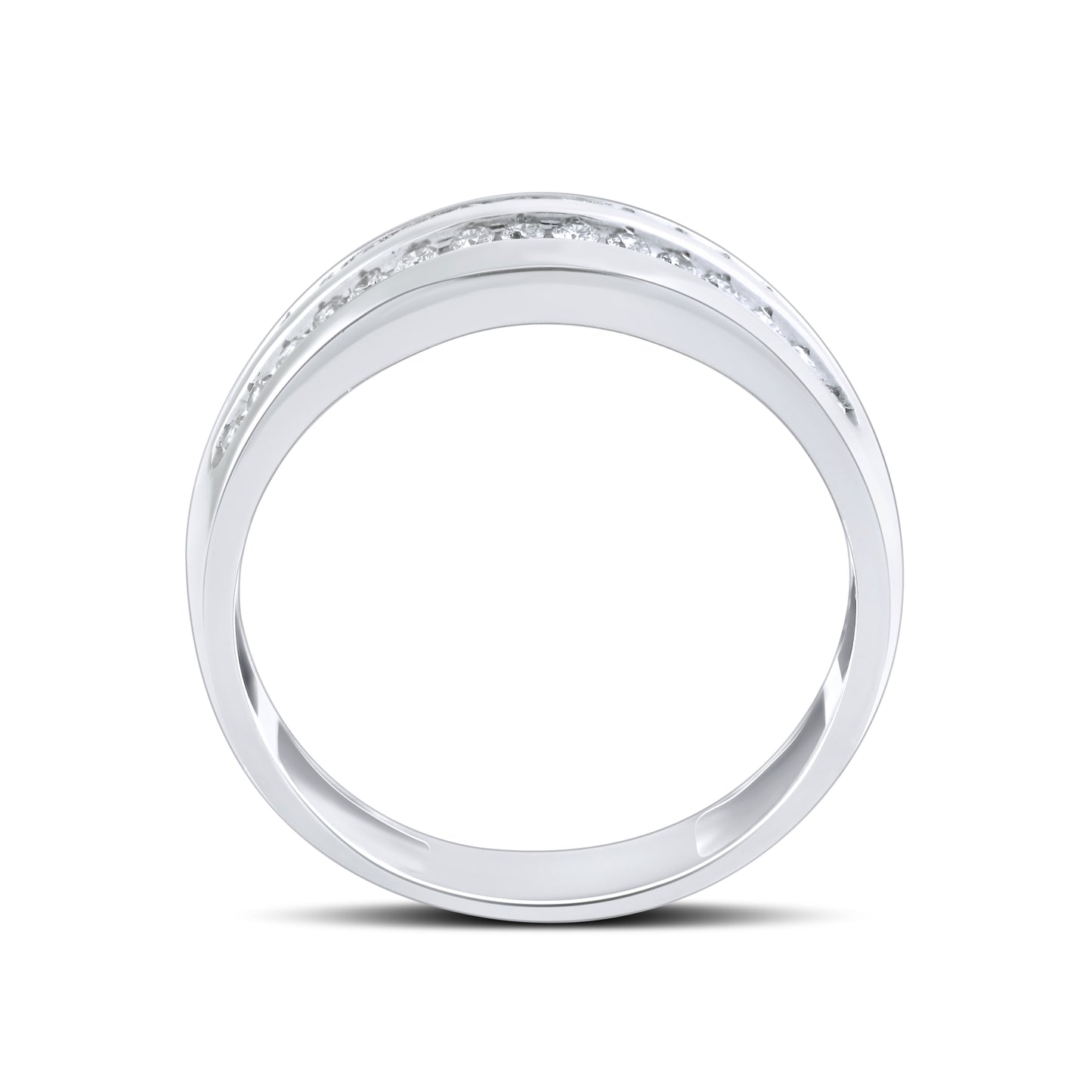 10kt White Gold 0.50 CTW Men’s Diamond Ring