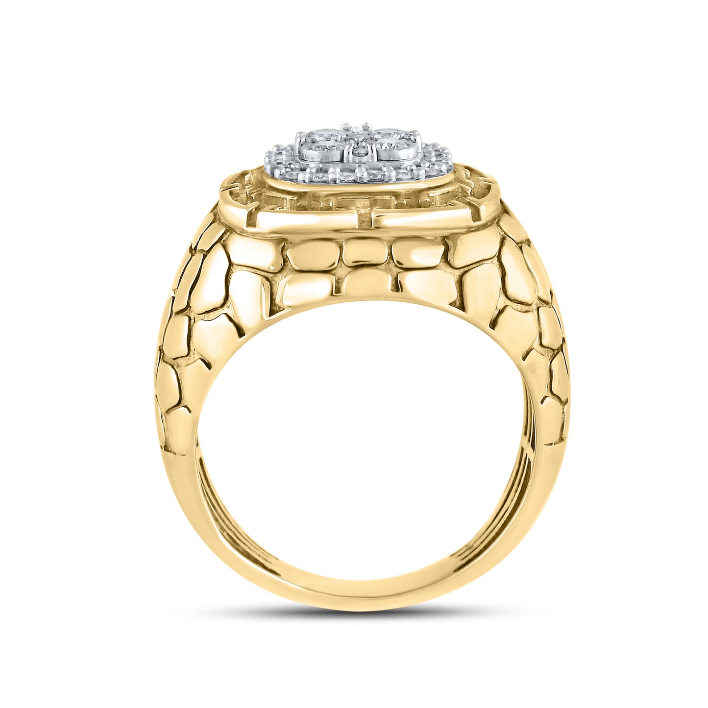 10kt Yellow Gold 0.50 CTW Men’s Diamond Ring