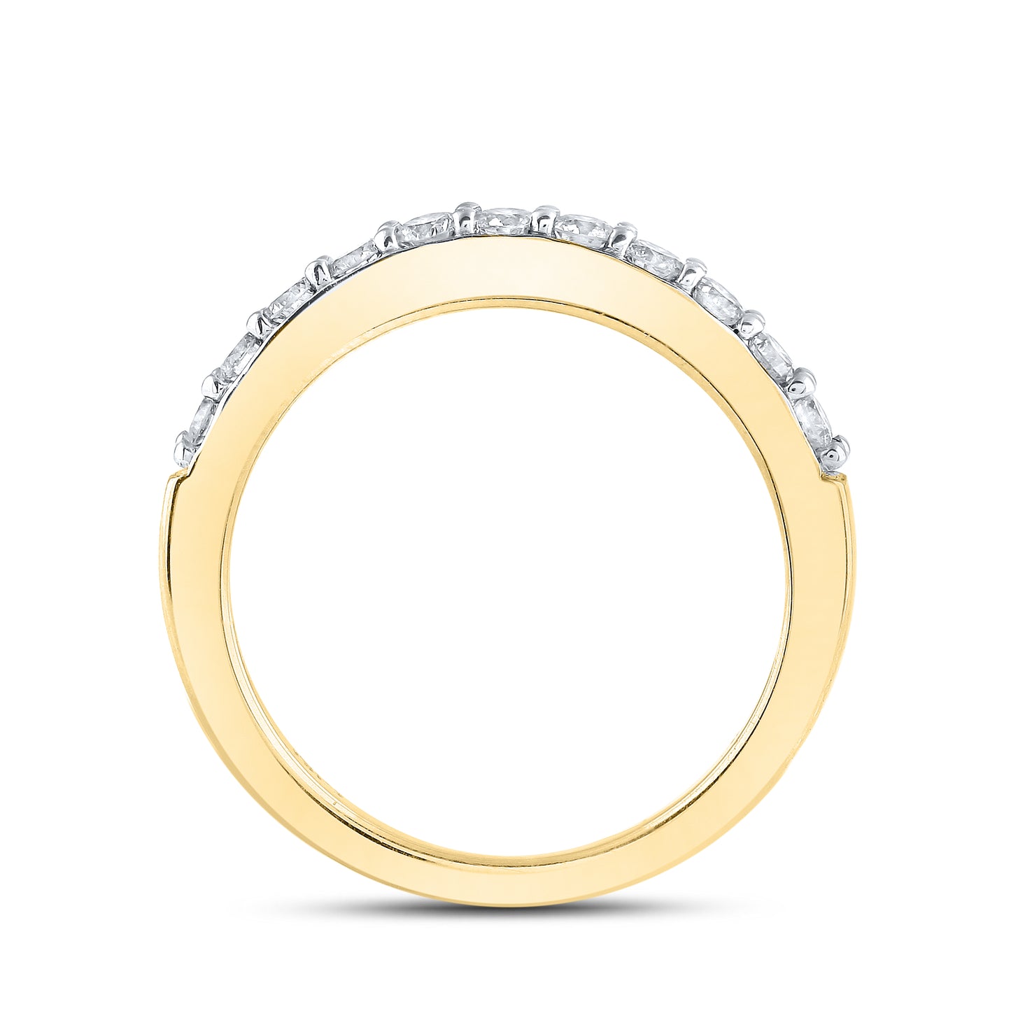 14kt Yellow Gold 0.33 CTW Natural Diamond Band