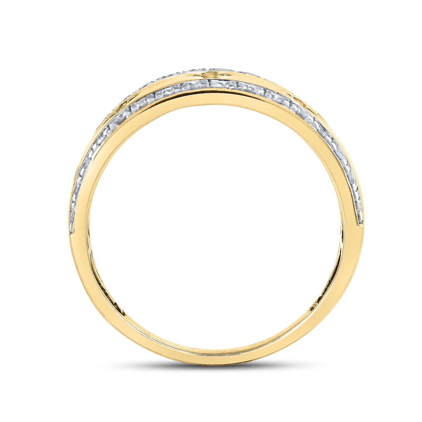 10kt Yellow Gold 1 CTW Men’s Diamond Ring