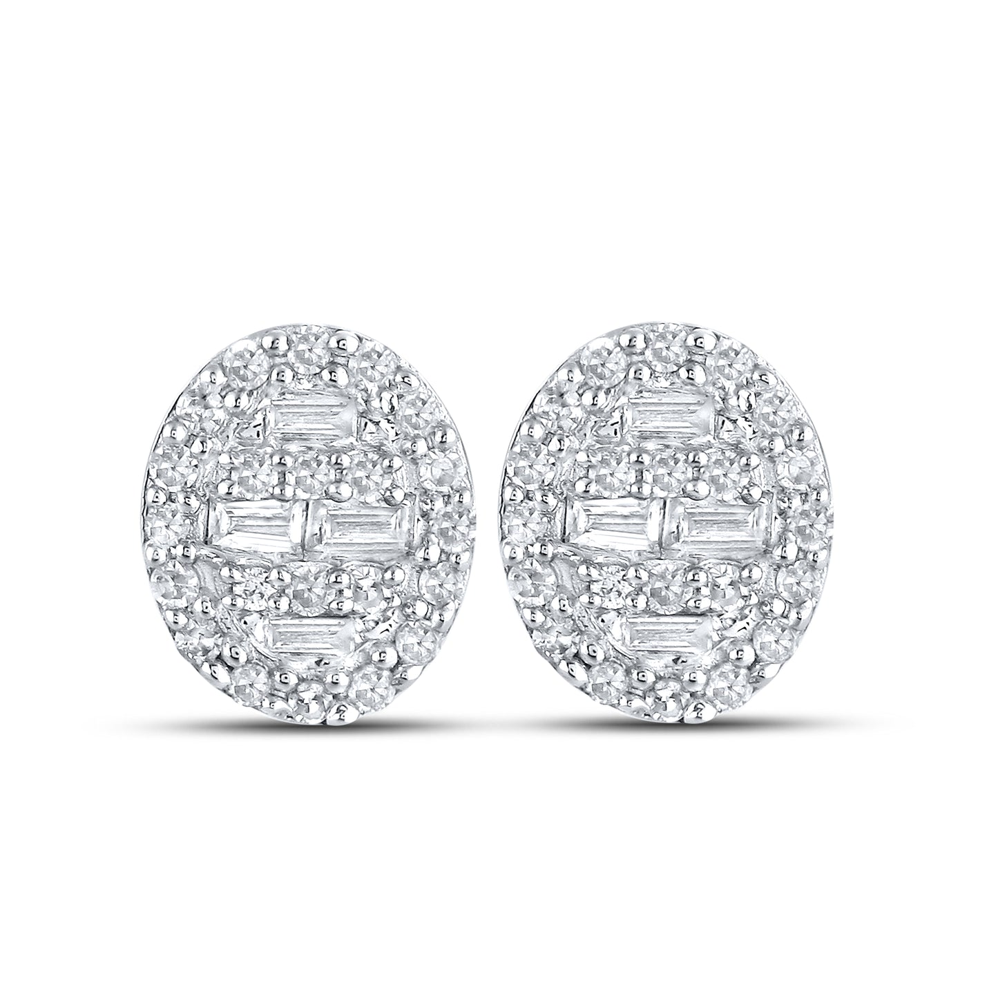10kt Yellow Gold 0.25 CTW Natural Diamond Earrings