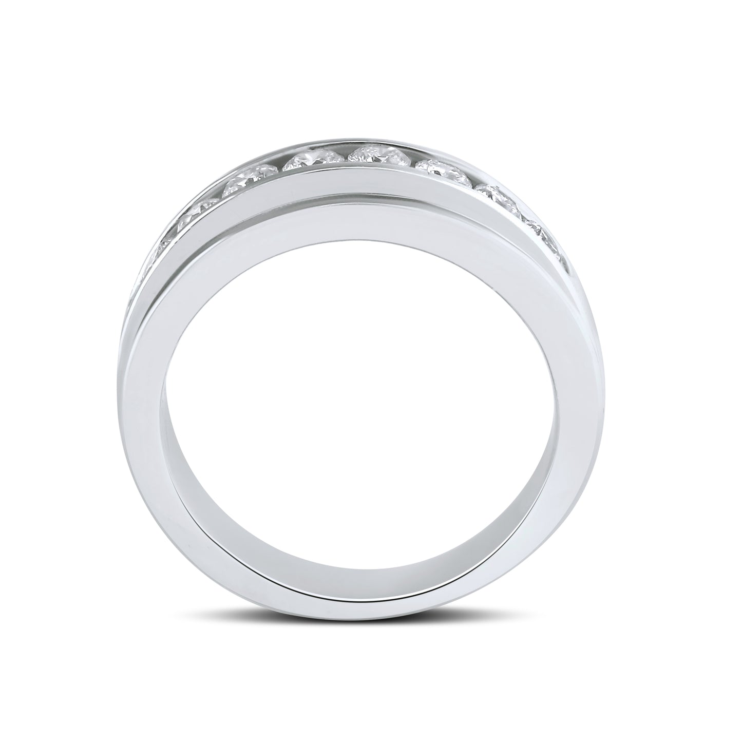 14kt White Gold 1 CTW Men’s Diamond Ring