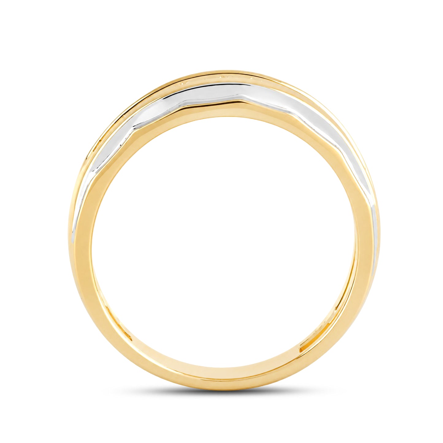 10kt White Gold 0.25 ctw Men’s Diamond Ring