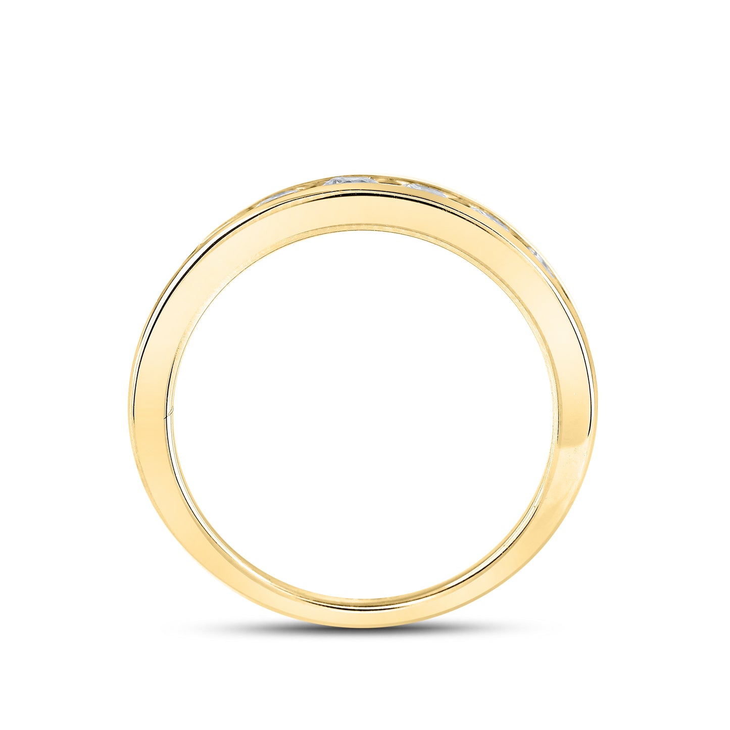 14kt Yellow Gold 1 CTW Natural Diamond Band
