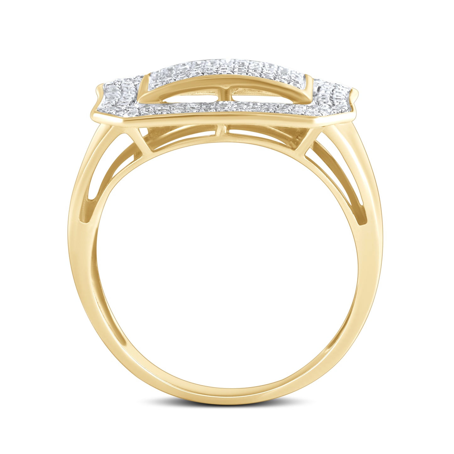 10kt Yellow Gold 0.50 CTW Men’s Diamond Ring