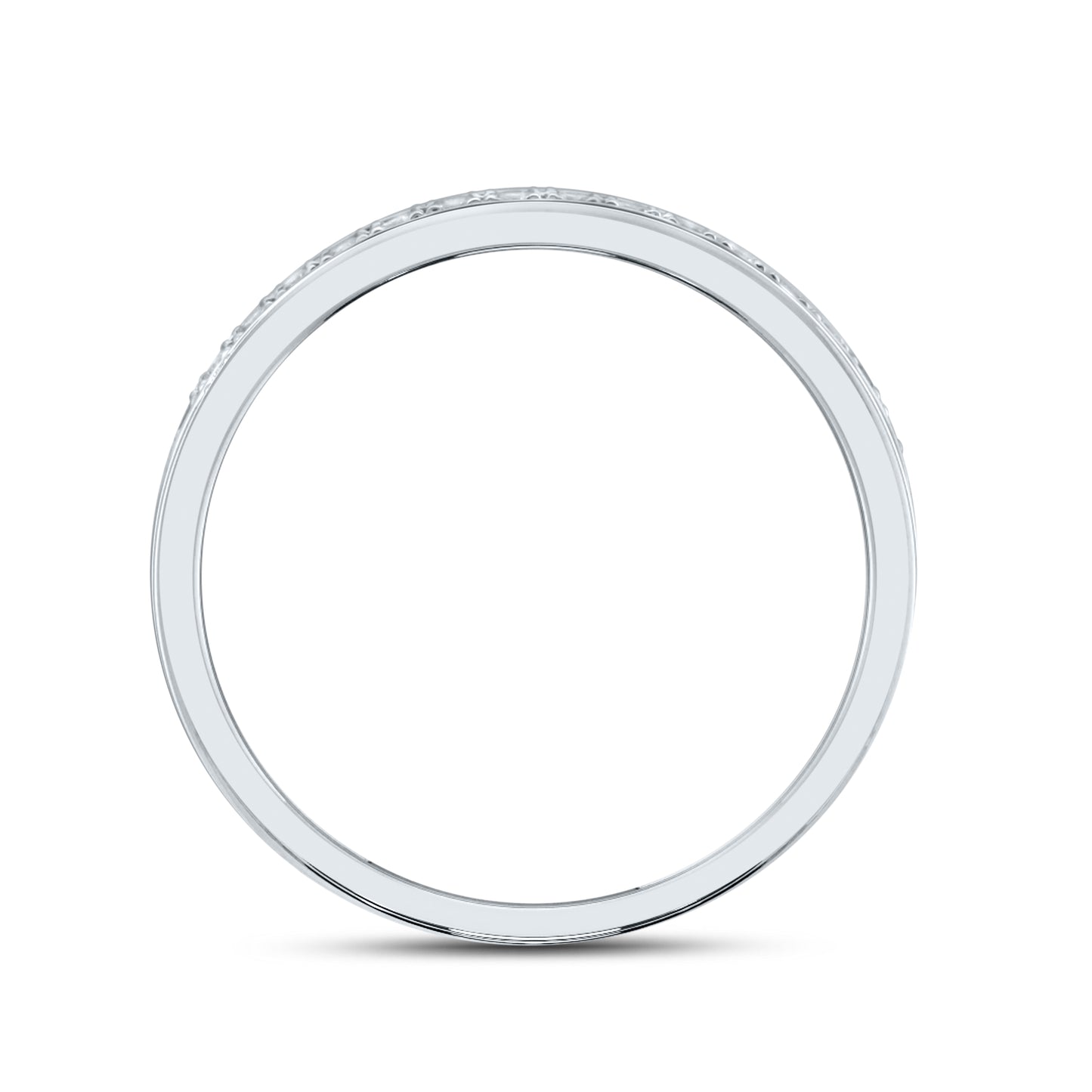 14kt White Gold 0.16 CTW Diamond Band
