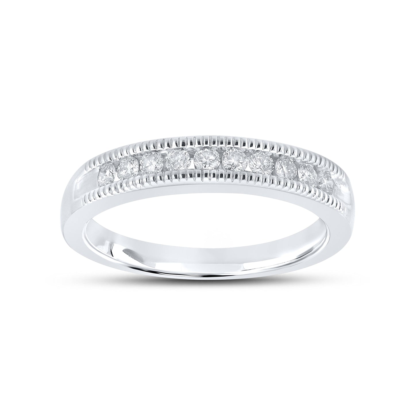 14k white gold 0.25ctw Diamond Band