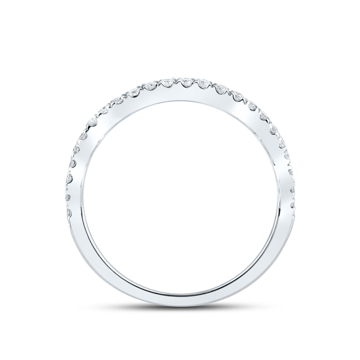 10KT WHITE GOLD 1.25 CTW Diamond Bridal Ring set