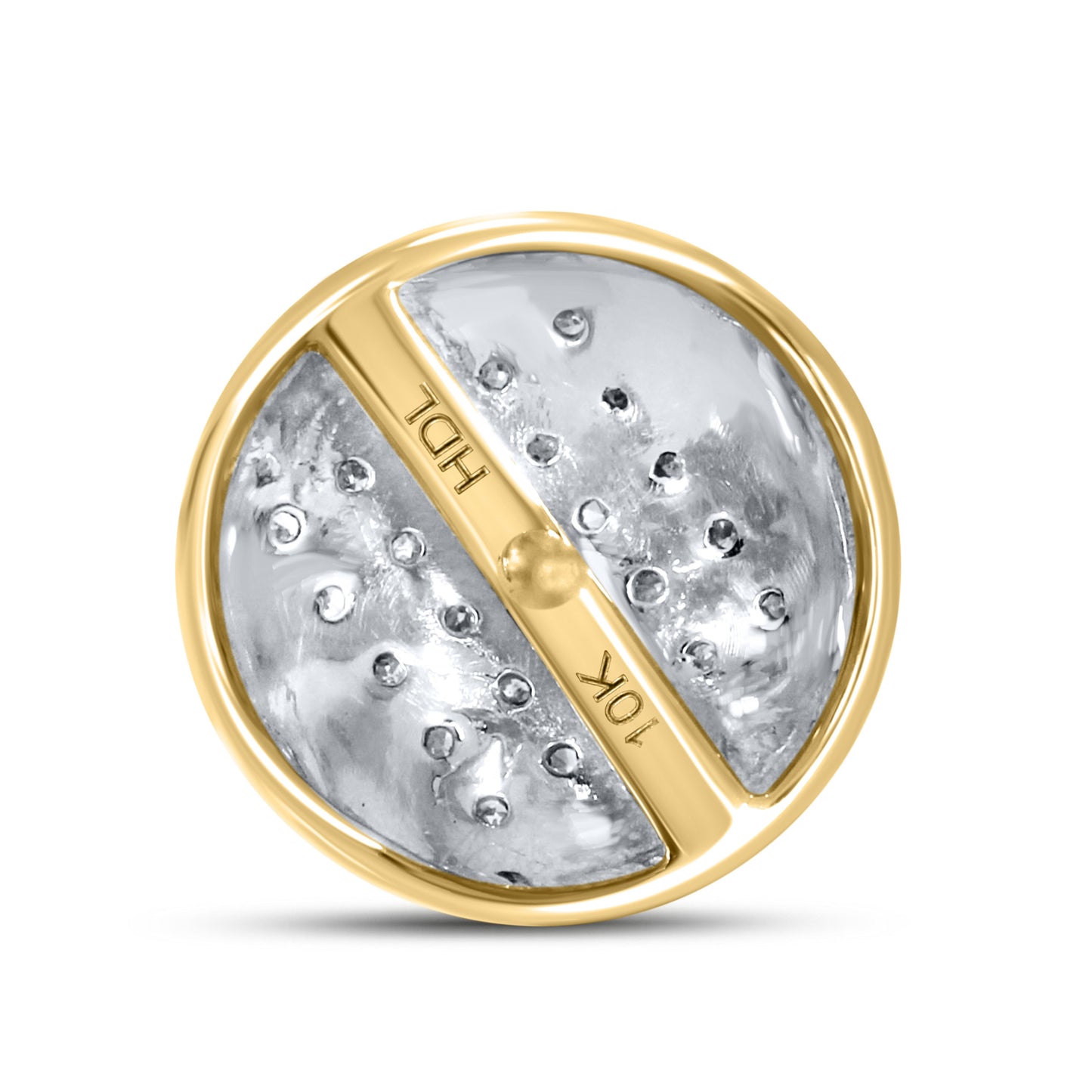 10kt Yellow Gold 0.14 CTW Natural Diamond Earrings
