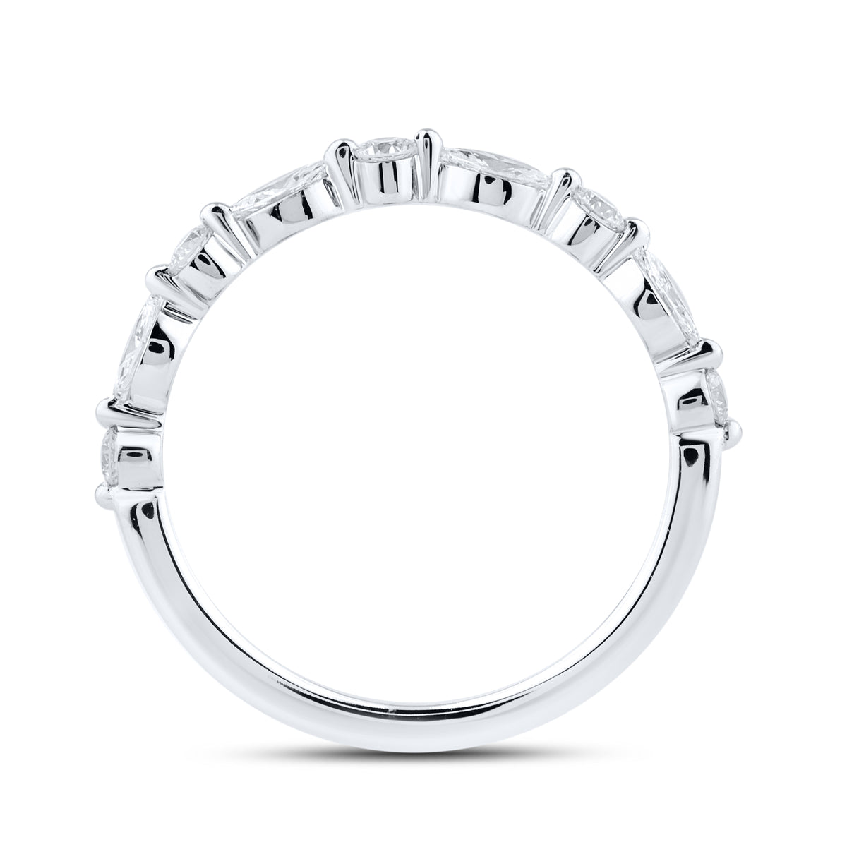 14kt White Gold 0.45 CTW Lab Diamond Band