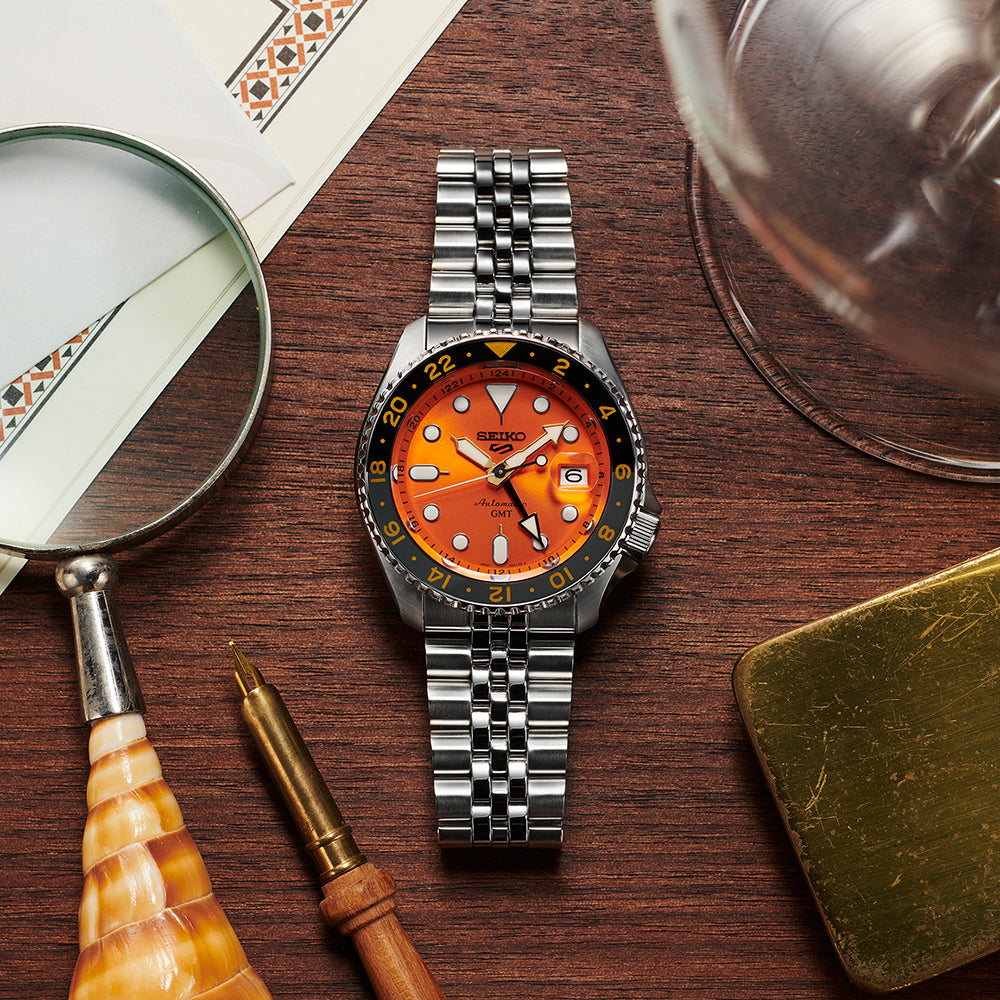 Seiko Men's Automatic Watch GMT