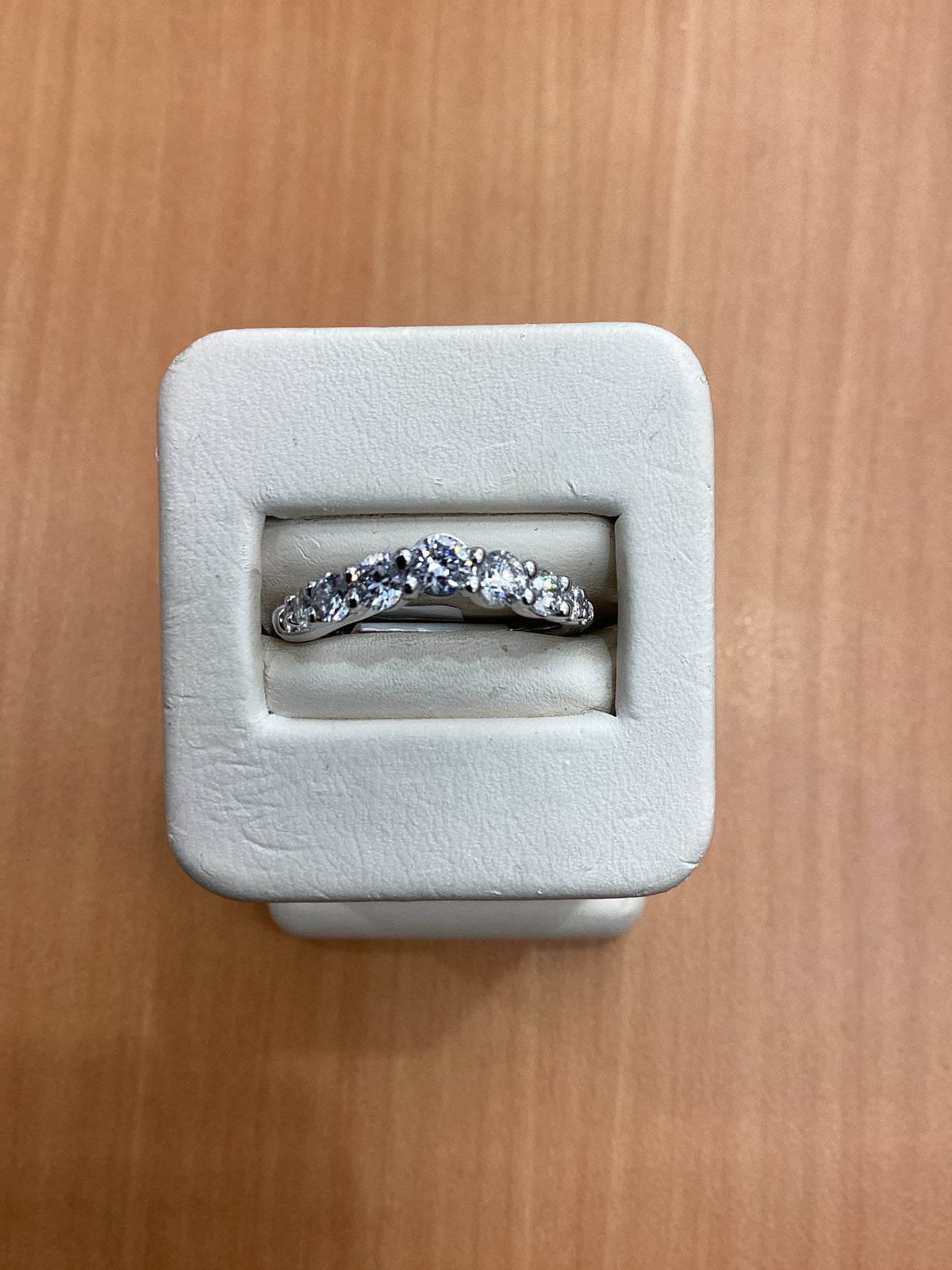 14kt White Gold 1 CTW Lab Diamond Band