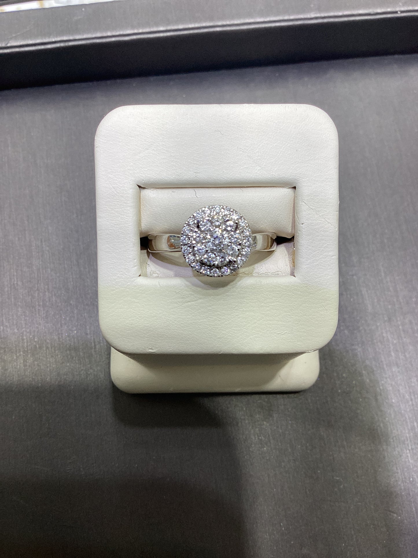 14kt White Gold 0.50 CTW Natural Diamond Ring