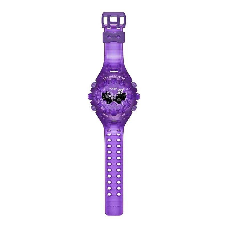 G-Shock Men's Japanese Quartz Analog Digital Purple Resin Watch 58.2mm