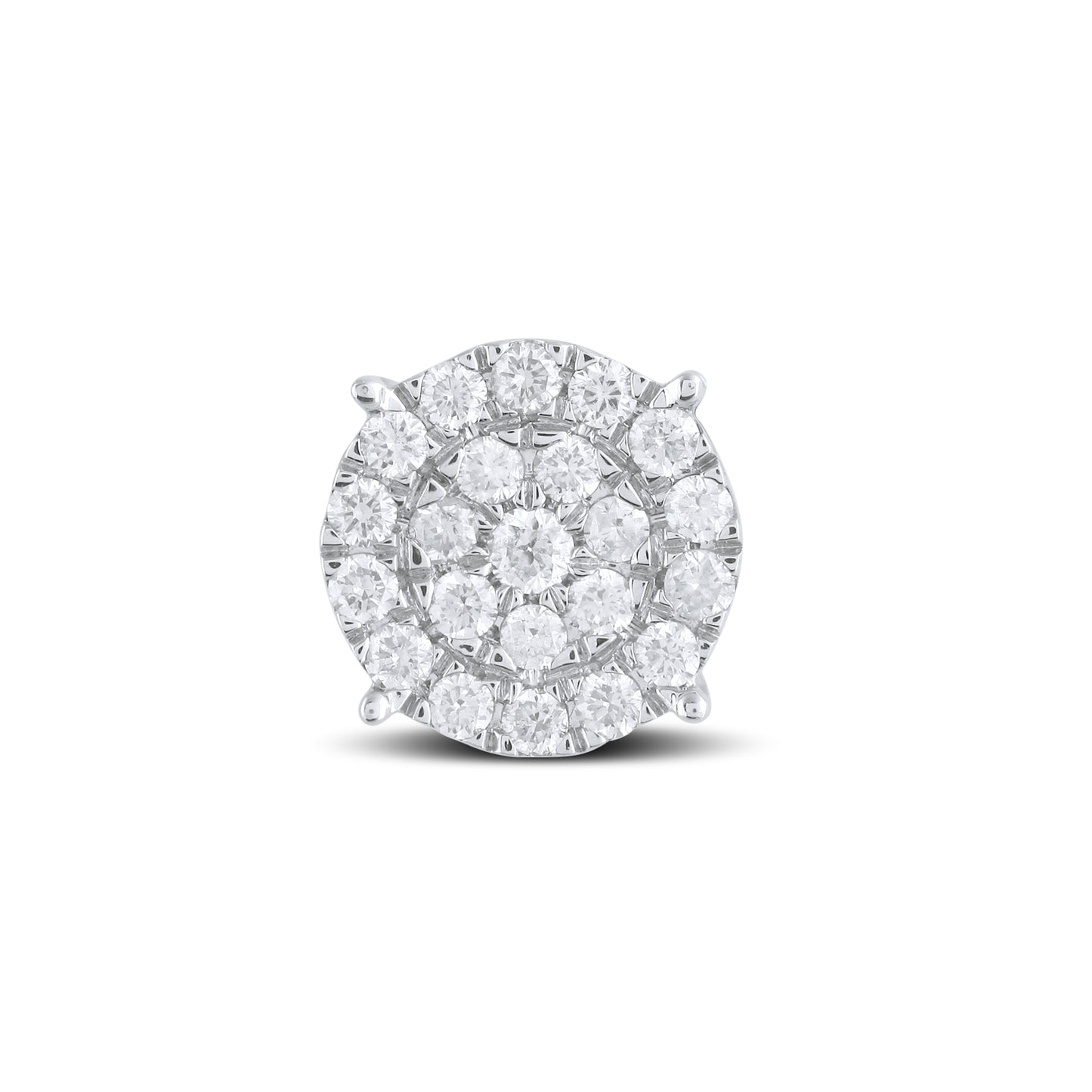 10kt Yellow Gold 0.75 CTW Natural Diamond Earrings
