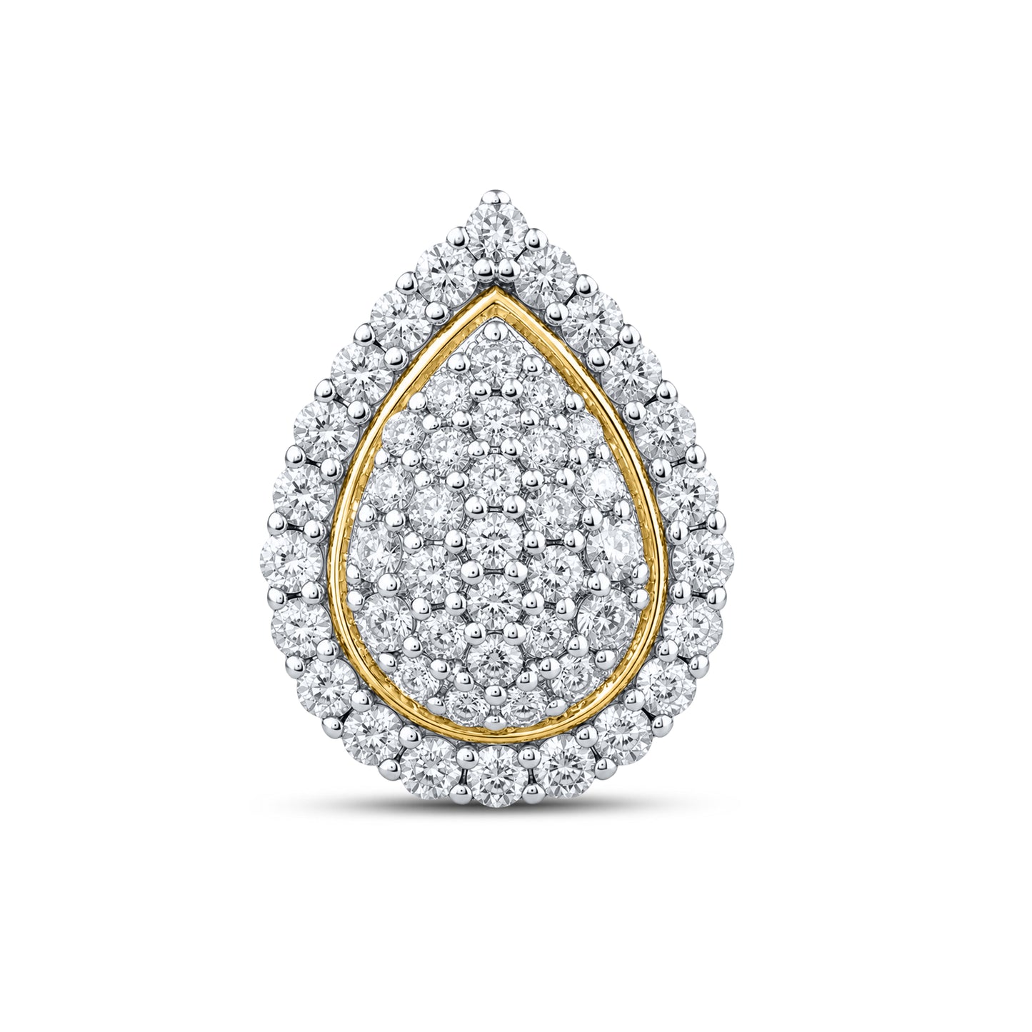 10kt Yellow Gold 0.43 CTW Natural Diamond Earrings