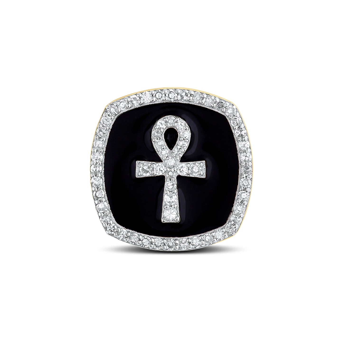 10kt Yellow Gold 0.37 CTW Natural Diamond Earrings