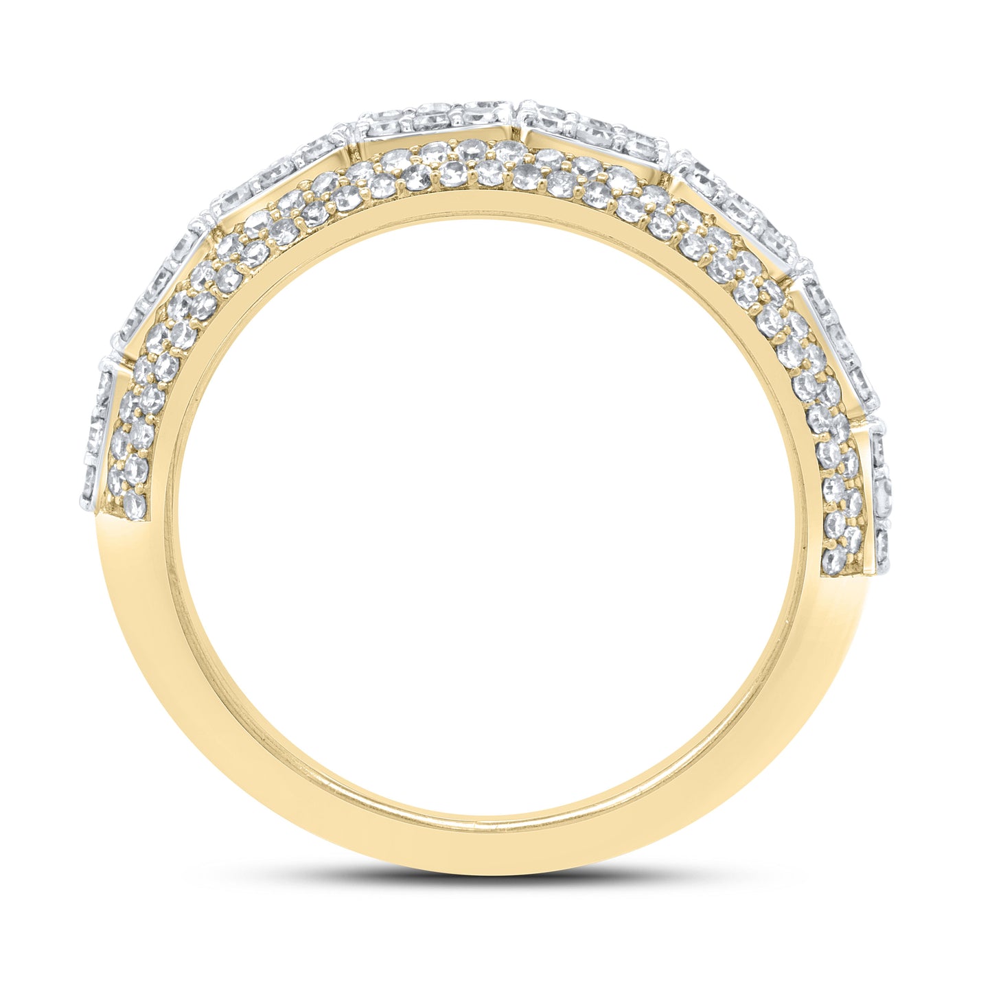 10k Yellow Gold 2.41 CTW Men’s Diamond Ring