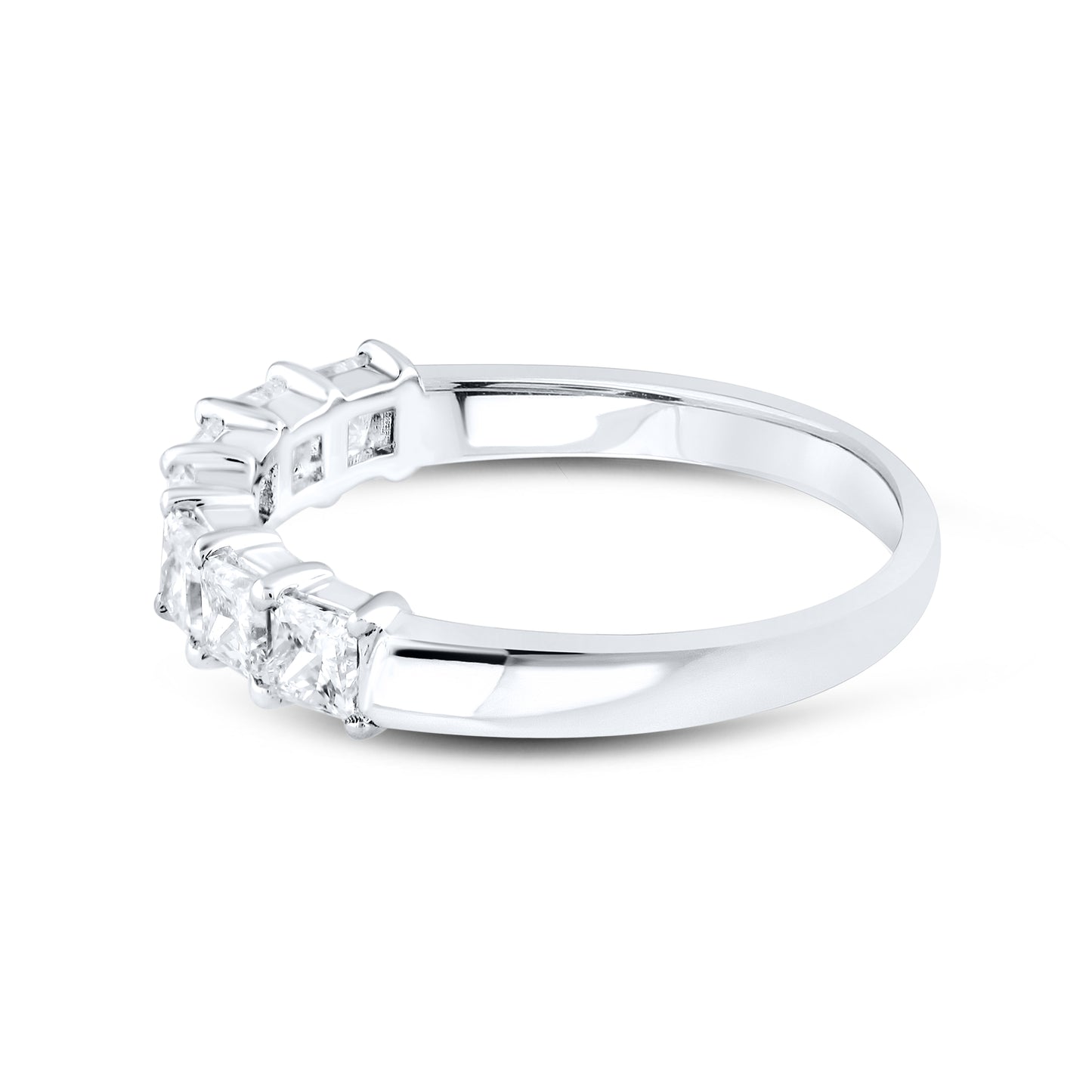14kt White Gold 1.05 CTW Lab Diamond Band