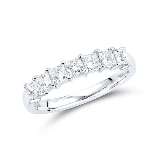 14kt White Gold 1.05 CTW Lab Diamond Band