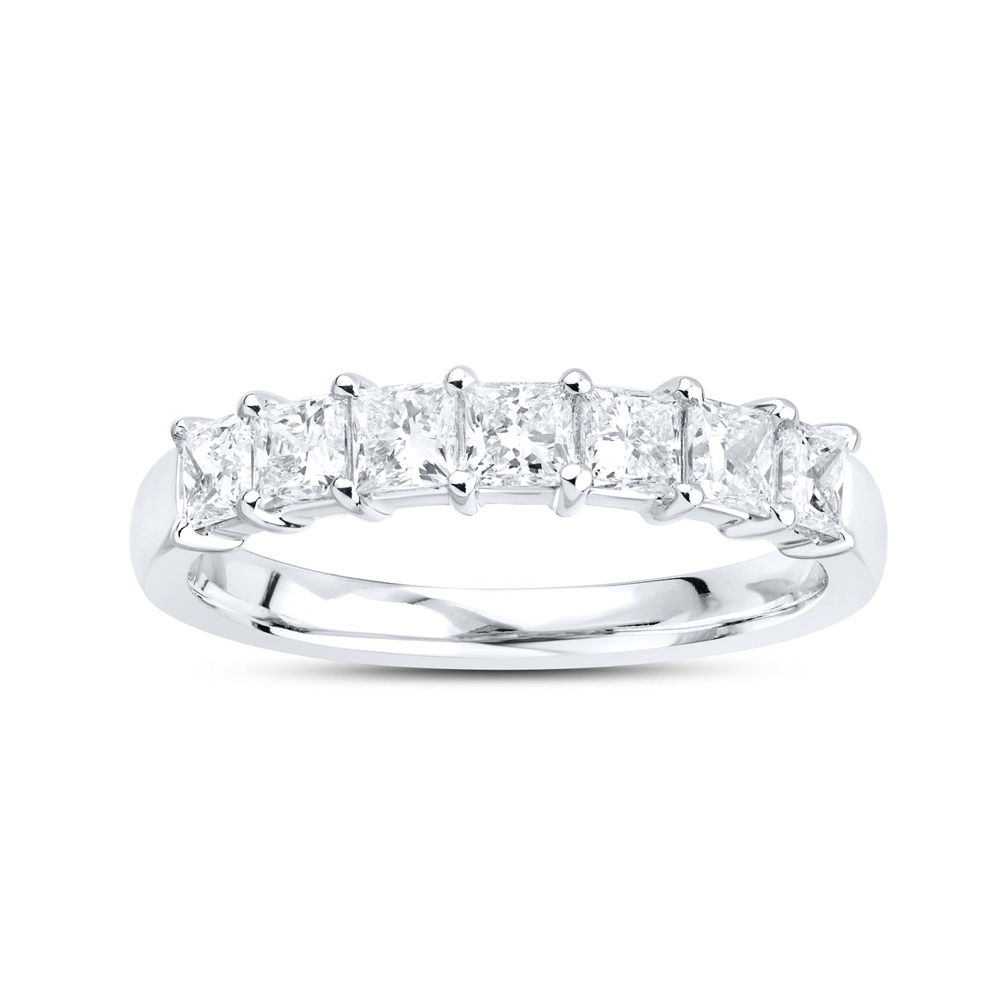 14kt White Gold 1.05 CTW Lab Diamond Band