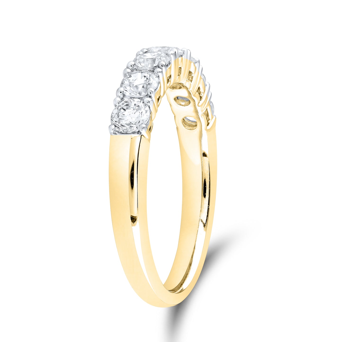 14kt Yellow Gold 0.98 CTW Lab Diamond Ring