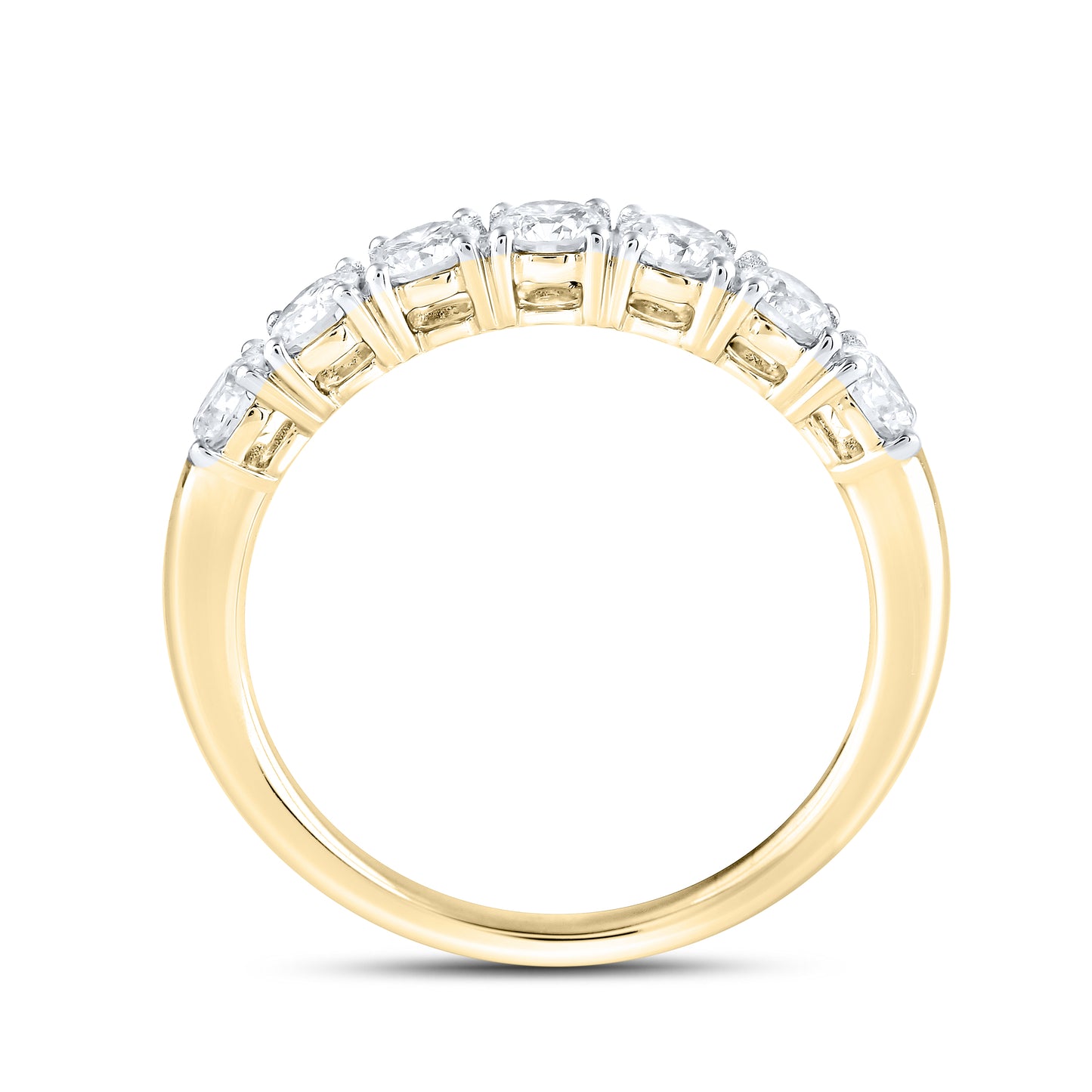 14kt Yellow Gold 0.98 CTW Lab Diamond Ring