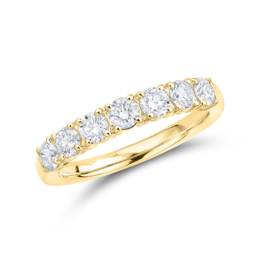 14kt Yellow Gold 0.98 CTW Lab Diamond Ring