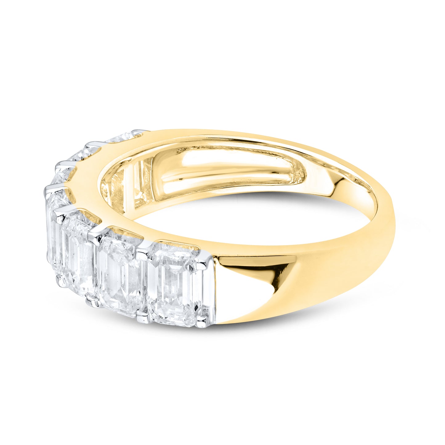 14kt Yellow Gold 2.8 CTW Lab Diamond Band