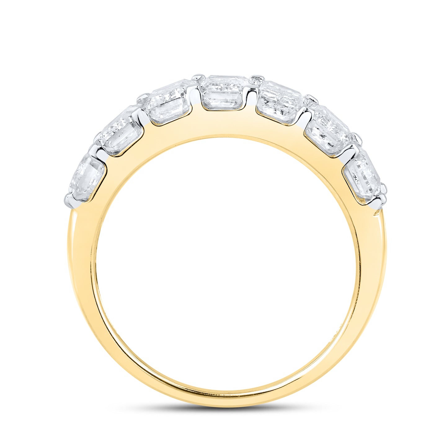14kt Yellow Gold 2.8 CTW Lab Diamond Band