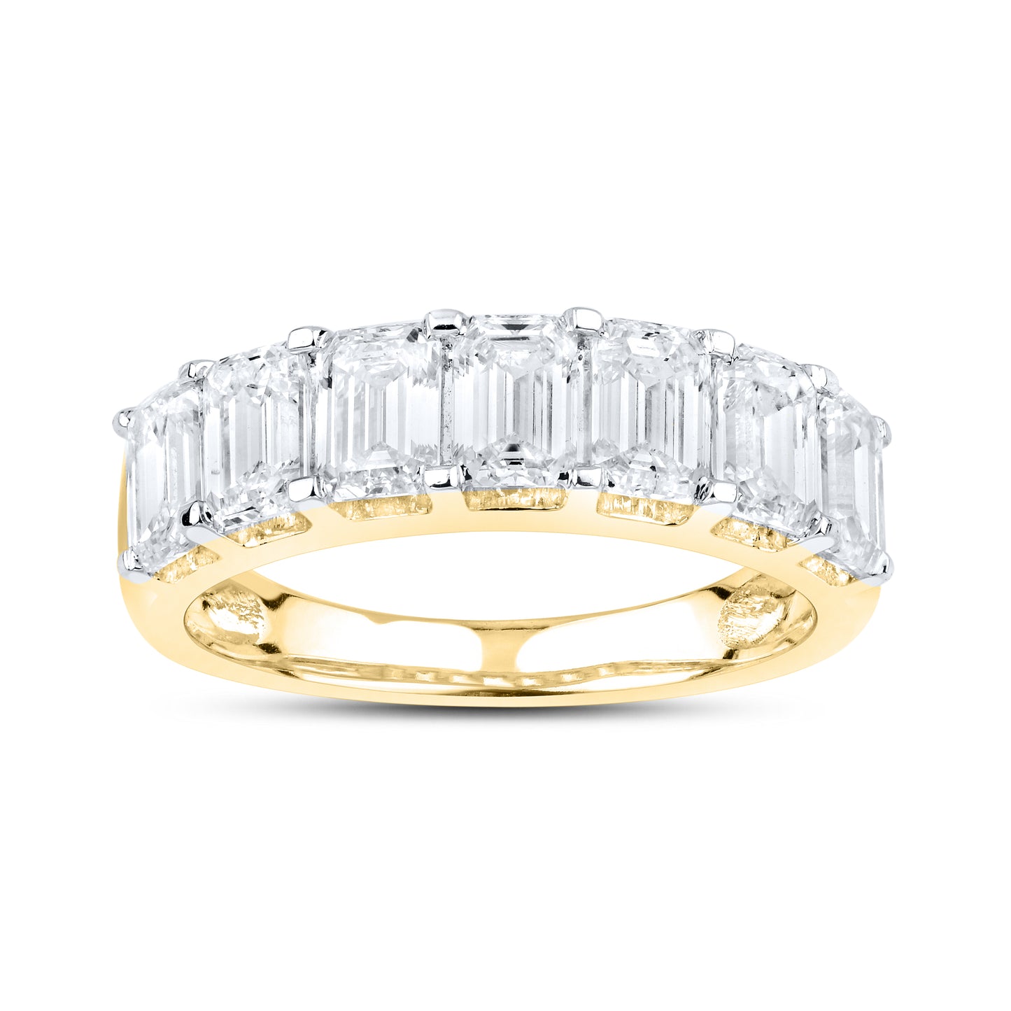 14kt Yellow Gold 2.8 CTW Lab Diamond Band