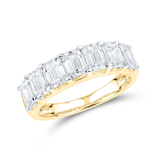14kt Yellow Gold 2.8 CTW Lab Diamond Band