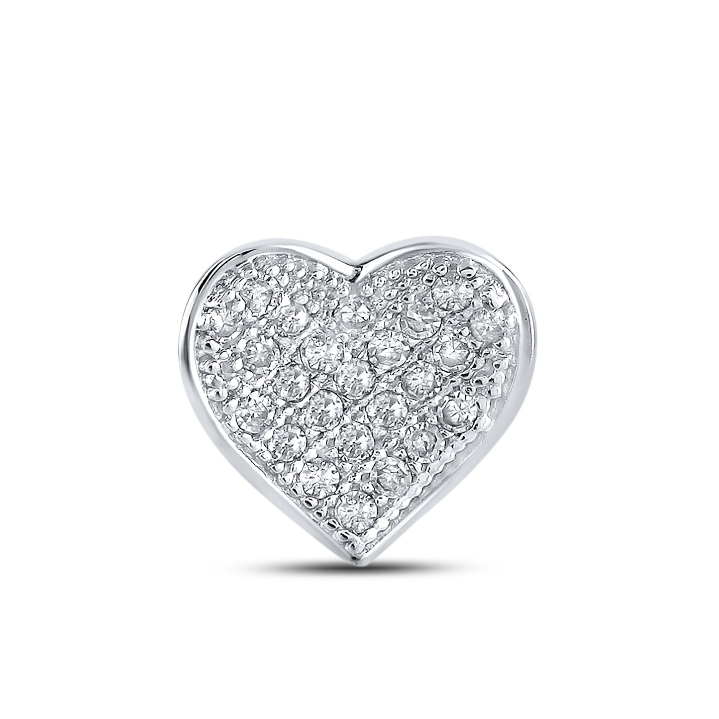 10kt White Gold 0.15 CTW Natural Diamond Earrings