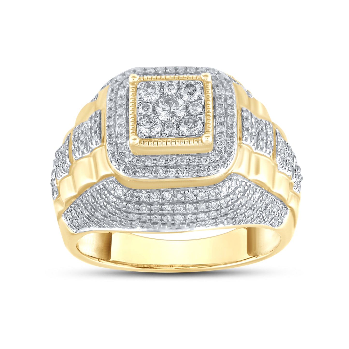 10kt Yellow Gold 1 CTW Men’s Diamond Ring