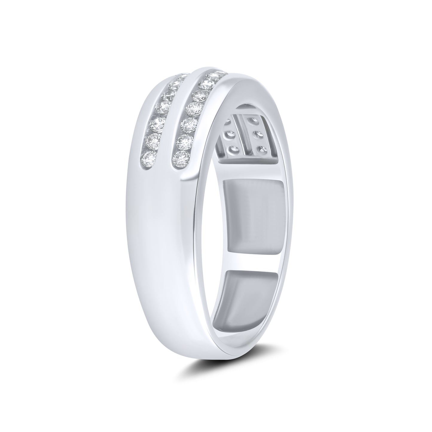 10kt White Gold 0.50 CTW Men’s Diamond Ring