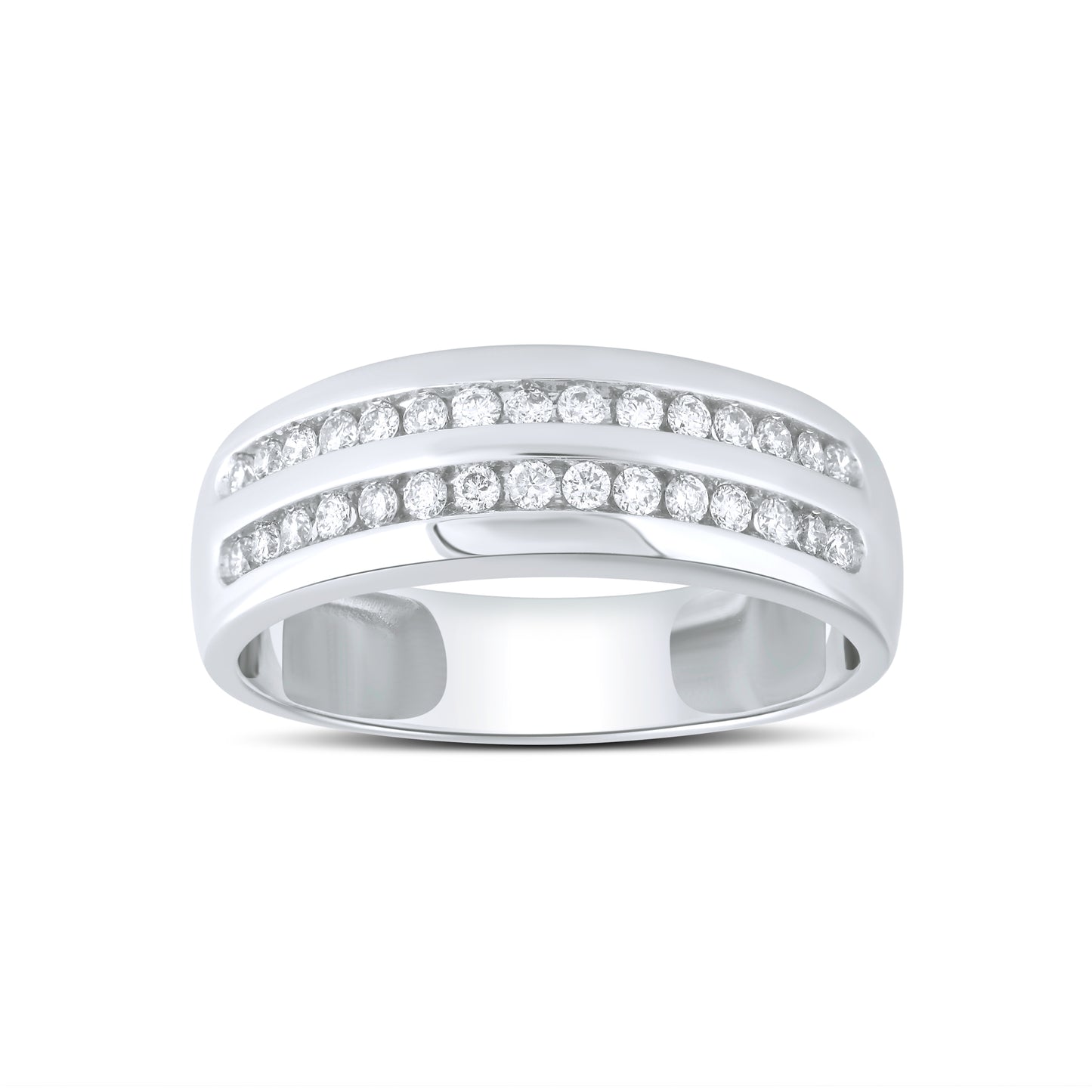 10kt White Gold 0.50 CTW Men’s Diamond Ring