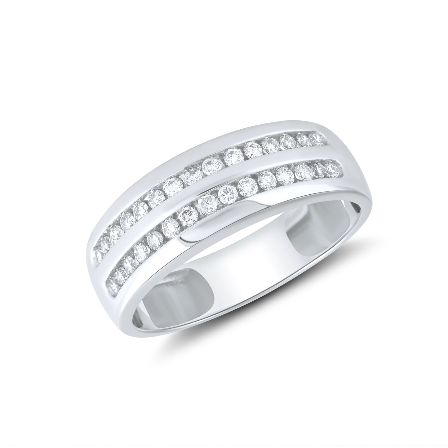 10kt White Gold 0.50 CTW Men’s Diamond Ring