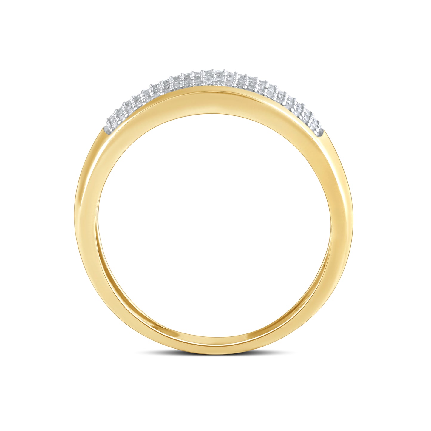 10kt Yellow Gold 0.40ctw Men’s Diamond Ring