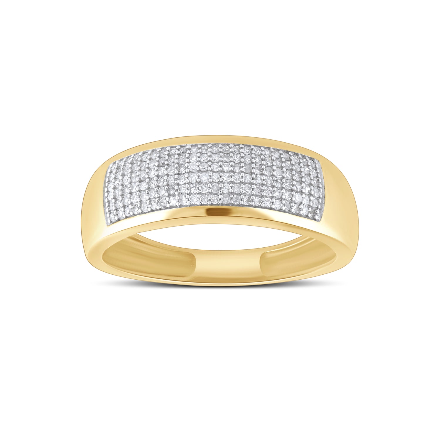 10kt Yellow Gold 0.40ctw Men’s Diamond Ring