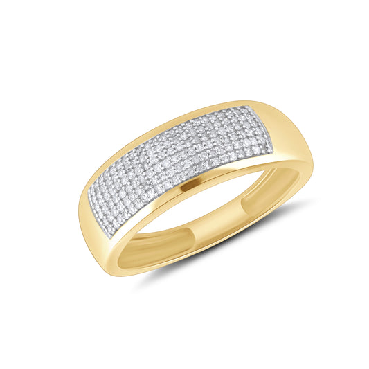 10kt Yellow Gold 0.40ctw Men’s Diamond Ring