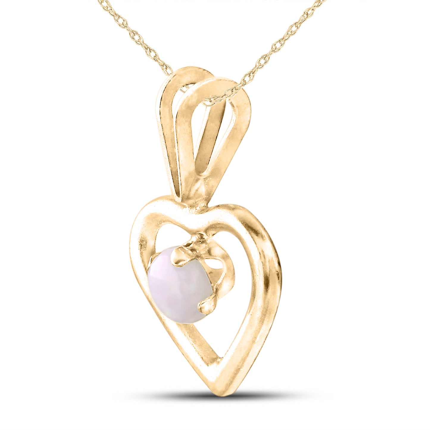 14kt Yellow Gold Opal Gemstone