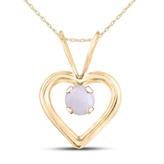 14kt Yellow Gold Opal Gemstone