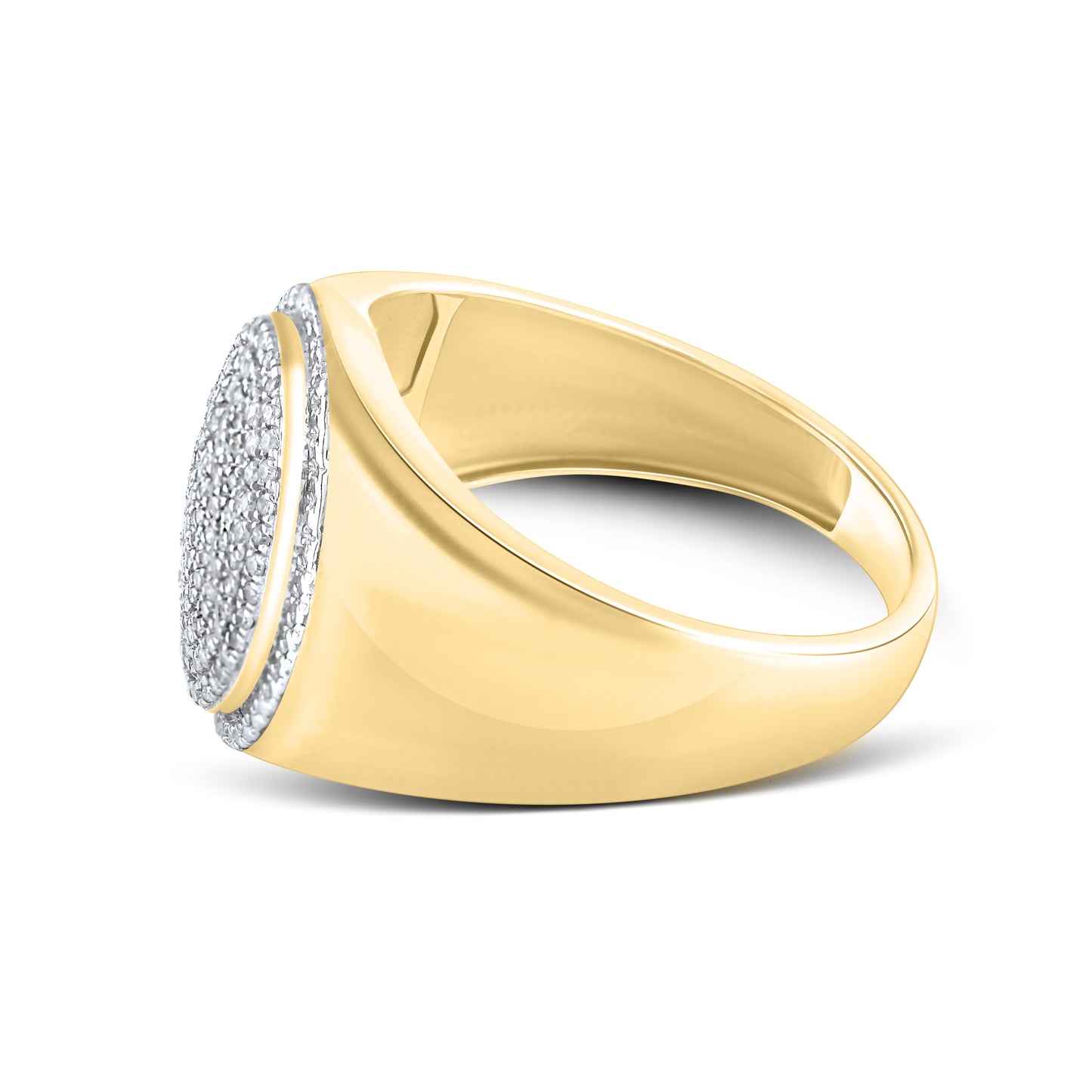 10kt Yellow Gold 0.25 CTW Men’s Diamond Ring