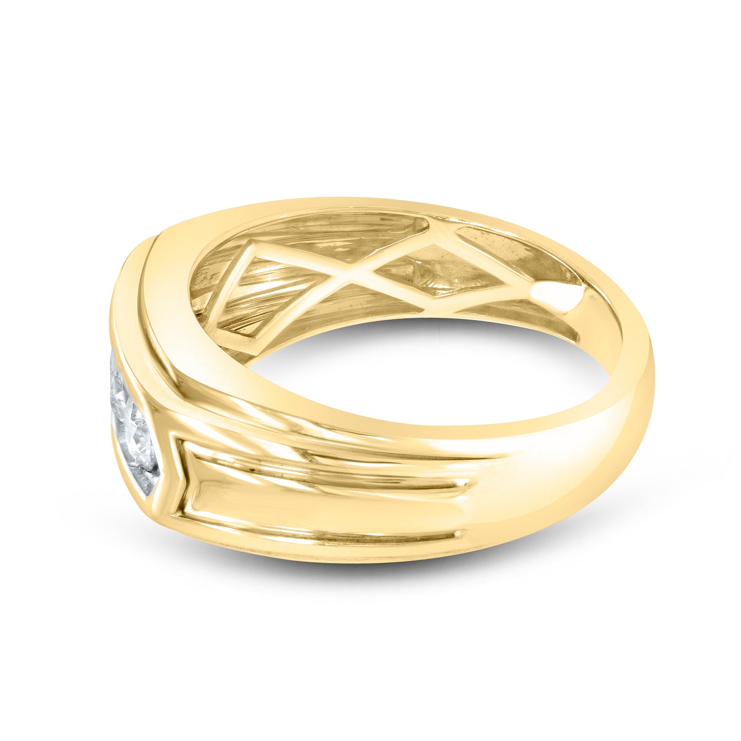 10kt Yellow Gold 0.75 CTW Men’s Diamond Ring