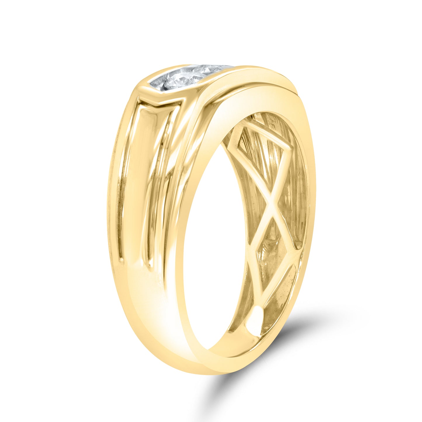 10kt Yellow Gold 0.75 CTW Men’s Diamond Ring