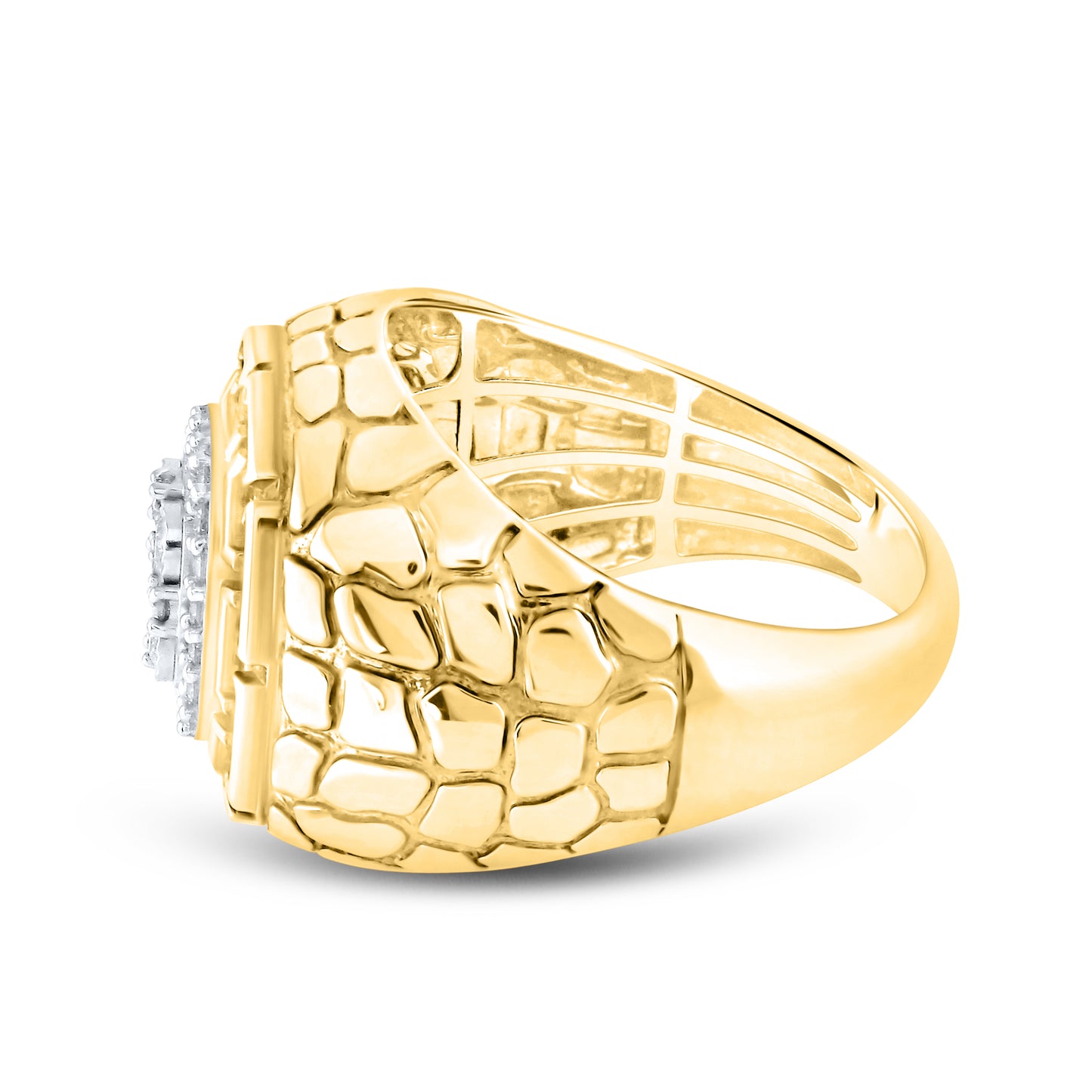 10kt Yellow Gold 0.50 CTW Men’s Diamond Ring