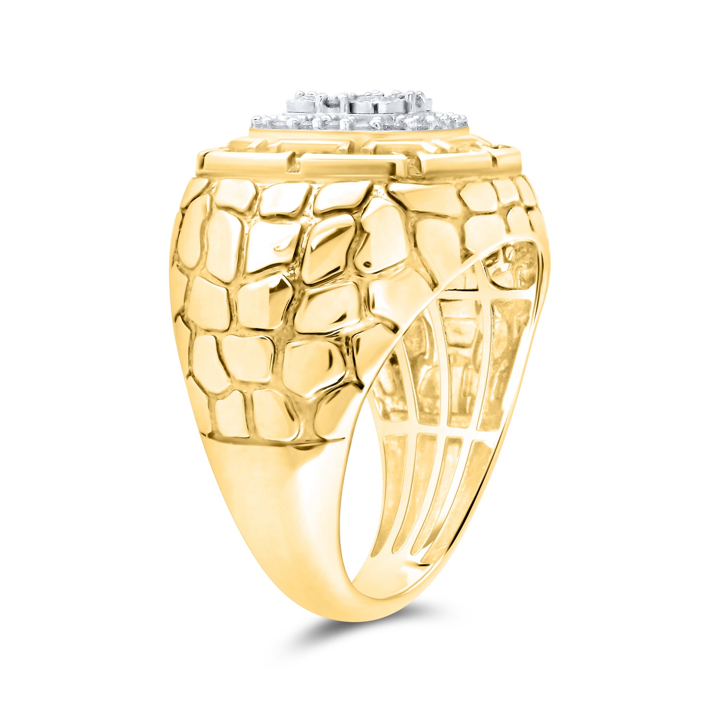 10kt Yellow Gold 0.50 CTW Men’s Diamond Ring
