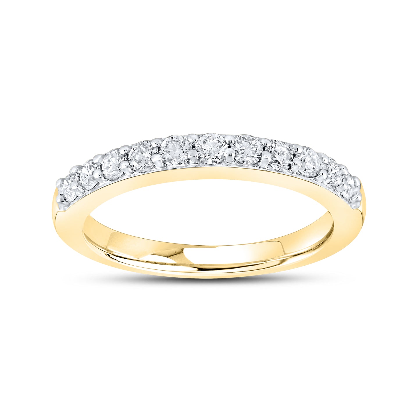 14kt Yellow Gold 0.50 CTW Natural Diamond Band