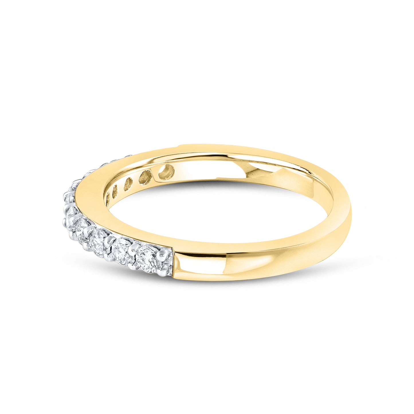 14kt Yellow Gold 0.33 CTW Natural Diamond Band